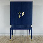 Кабинетный шкаф Elsa Dreams Blue с 2-мя ящиками варинант исполнения - 5 | Loft Concept в Брянске