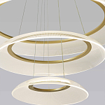 Люстра подвесная с 3-мя кольцевыми светодиодными лампами Catcher варинант исполнения - 3 | Loft Concept в Брянске