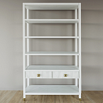 Стеллаж с двумя ящиками Elsa Dreams White варинант исполнения - 4 | Loft Concept в Брянске
