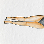 Плитка с узором Рыба Русалка варинант исполнения - 4 | Loft Concept в Брянске