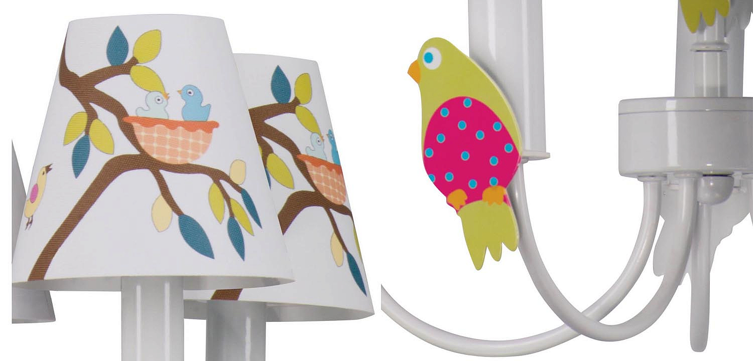 Люстра Сolored Nestlings Chandelier Люстра Сolored Nestlings Chandelier - Loft-Concept в Брянске