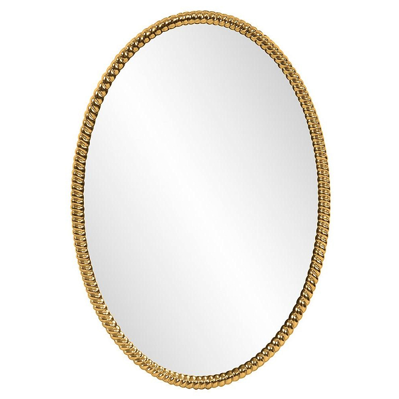 Зеркало овальное в веревочной раме Rope Mirror Зеркало Золотой Серебряный Зеркало овальное в веревочной раме Rope Mirror Зеркало Золотой Серебряный в Брянске | Loft Concept