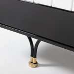 Черно-белый распашной комод Accordo варинант исполнения - 5 | Loft Concept в Брянске