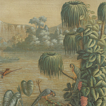 Обои ручная роспись Le Brésil Brume варинант исполнения - 1 | Loft Concept в Брянске