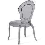 Прозрачный стул серый LOUIS GHOST CHAIR Grey варинант исполнения - 7 | Loft Concept в Брянске