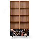 Широкий стеллаж с принтом Elise Rack варинант исполнения - 13 | Loft Concept в Брянске