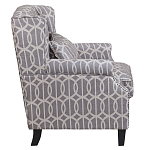 Кресло Henry Armchair grey velour варинант исполнения - 2 | Loft Concept в Брянске