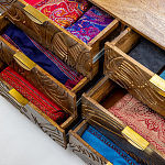 Комод с выдвижными ящиками и фактурным фасадом Termite варинант исполнения - 2 | Loft Concept в Брянске