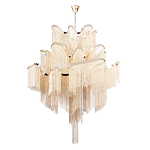 Люстра металлическая Rain of metal варинант исполнения - 3 | Loft Concept в Брянске