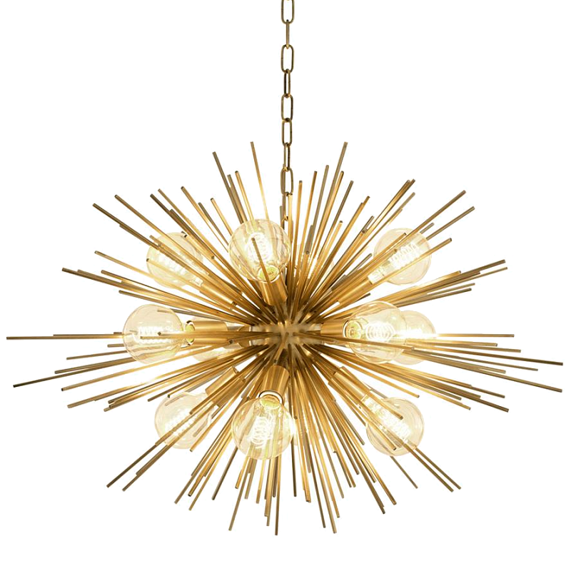 Люстра Chandelier Boivin Brass Латунь Люстра Chandelier Boivin Brass Латунь в Брянске | Loft Concept