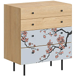 Комод с принтом на ящиках Elise Chest of Drawers варинант исполнения - 6 | Loft Concept в Брянске
