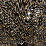 Люстра в форме колокола с декором из тонких железных нитей Jagged Pattern варинант исполнения - 2 | Loft Concept в Брянске