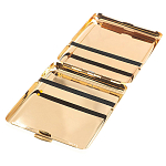 Портсигар на 20 сигарет с гравировкой Герба России в подарочной коробке Metal Cigarettes Cases варинант исполнения - 3 | Loft Concept в Брянске