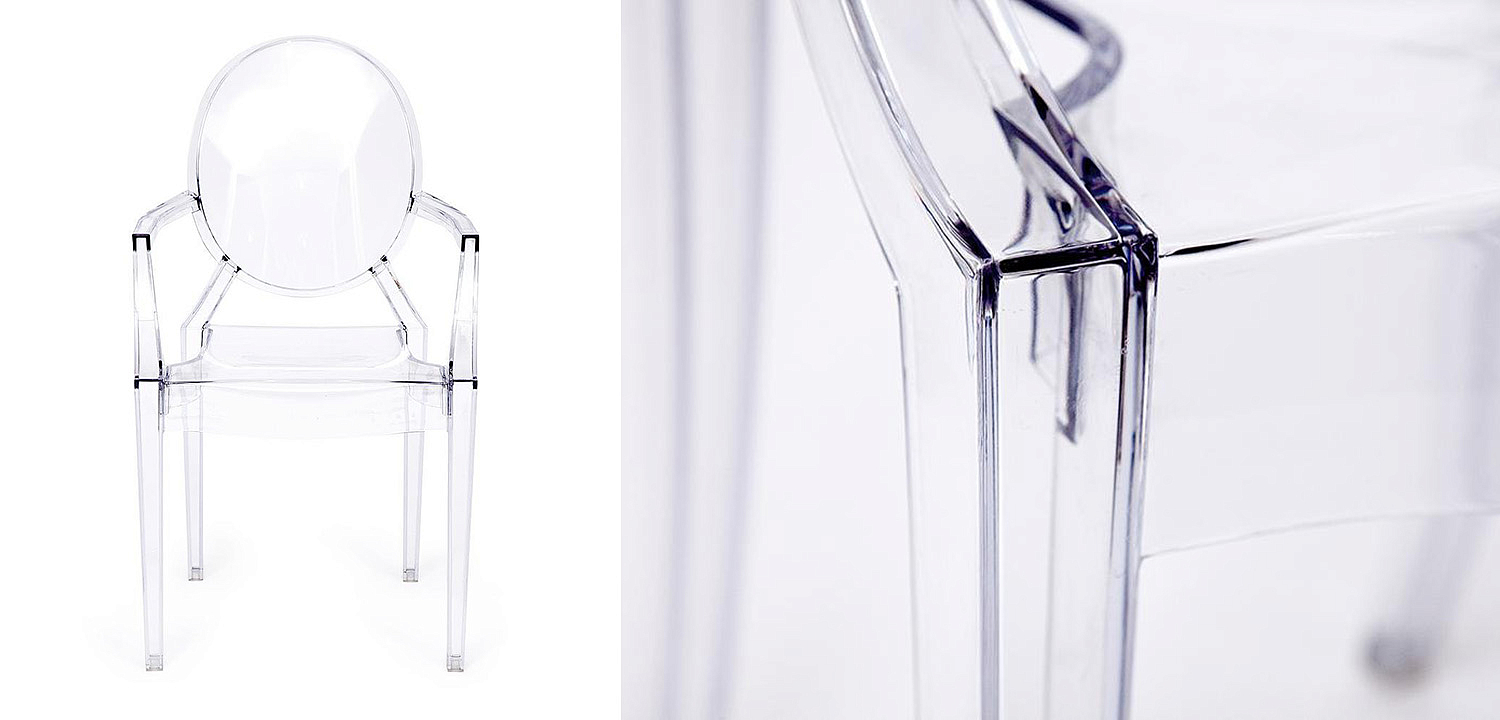 Стул Transparent Chair прозрачный Стул Transparent Chair прозрачный - Loft-Concept в Брянске