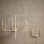 Люстра из дерева в форме подсвечника Coastal Aesthetics варинант исполнения - 6 | Loft Concept в Брянске