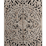 Шкаф с орнаментом ручная резьба из дерева Indian Antique Furniture  варинант исполнения - 1 | Loft Concept в Брянске