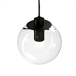 Подвесной светильник Selene Glass Ball Ceiling Lights Black  40 cm варинант исполнения - 3 | Loft Concept в Брянске