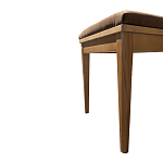 Пуф из массива бука обивка велюр Tasteful Furniture варинант исполнения - 2 | Loft Concept в Брянске