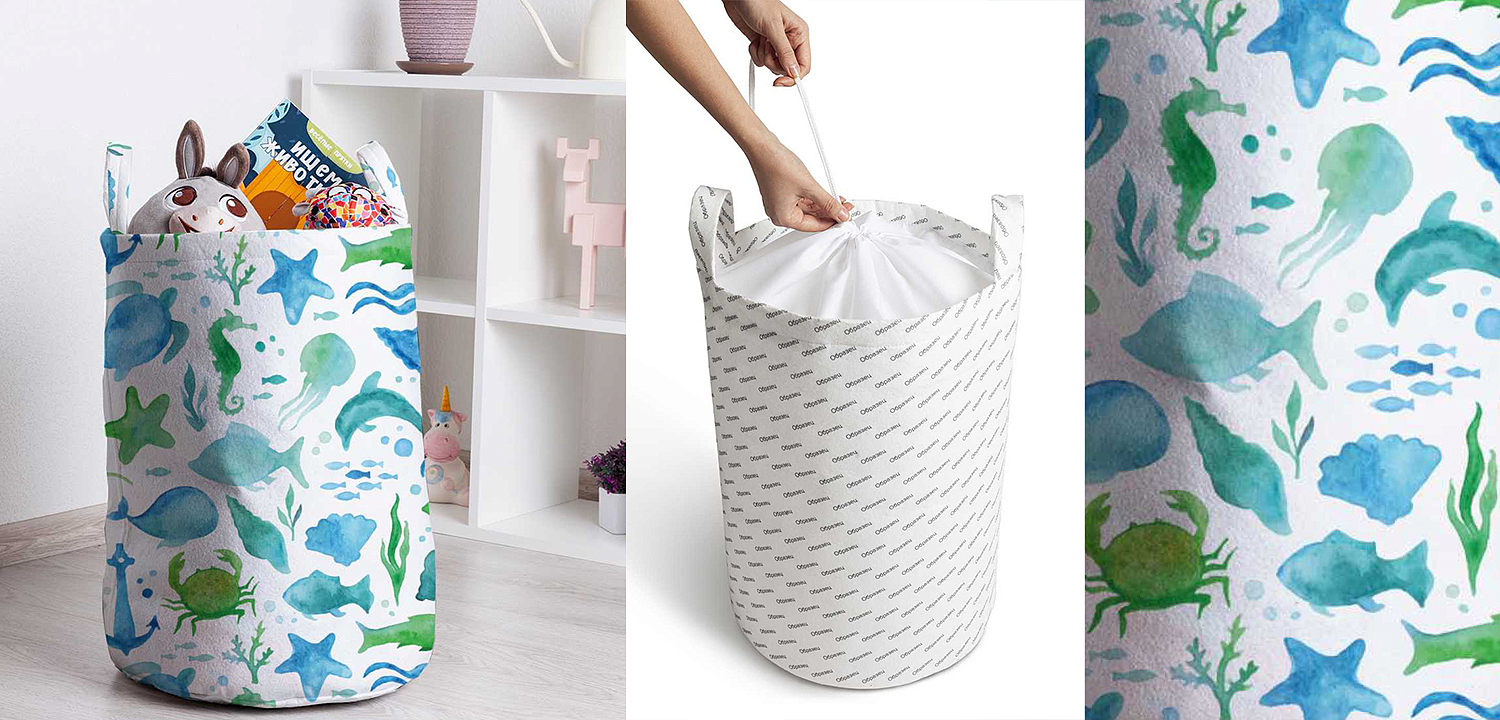 Корзина Marine life Basket Корзина Marine life Basket - Loft-Concept в Брянске