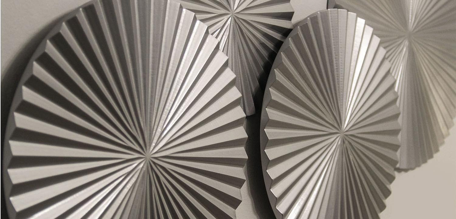 Арт-объект Apollo Silver Wall Plaque Disc 4 Арт-объект Apollo Silver Wall Plaque Disc 4 - Loft-Concept в Брянске
