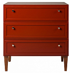 Комод красный из массива бука с 3-мя ящиками Wenge Light варинант исполнения - 2 | Loft Concept в Брянске