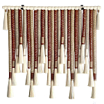 Декор настенный в Эко стиле с кисточками wall panel Thread brushes варинант исполнения - 2 | Loft Concept в Брянске