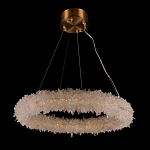 Люстра круглая с натуральным горным хрусталем Crystal Shimmer варинант исполнения - 1 | Loft Concept в Брянске