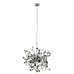 Подвесной светильник с металлическими круглыми элементами Terzani Argent варинант исполнения - 3 | Loft Concept в Брянске