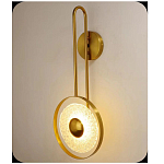 Бра бронзовое с прозрачным стеклянным плафоном Suspension варинант исполнения - 1 | Loft Concept в Брянске