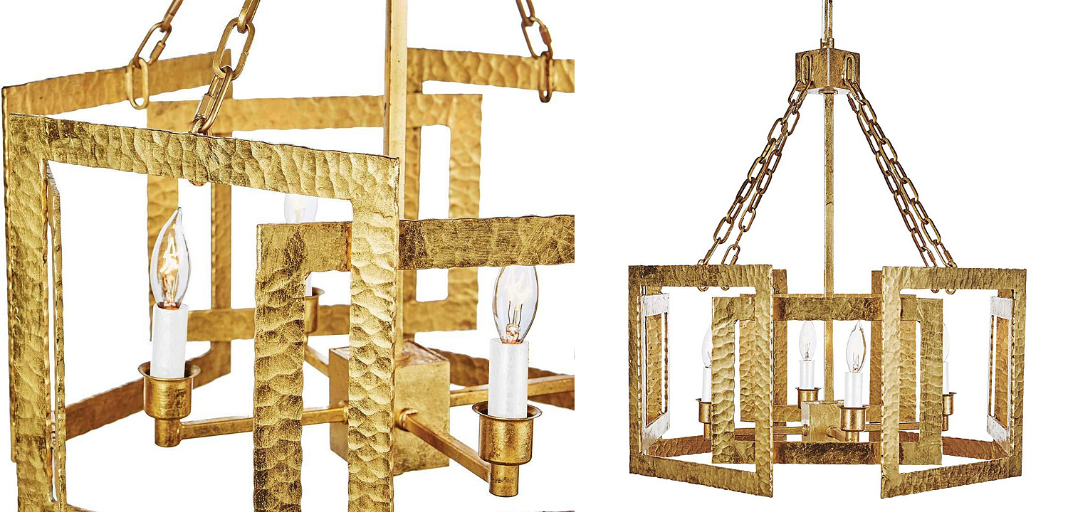 Люстра Textured Cage Pendant Lamp Gold Chandelier Люстра Textured Cage Pendant Lamp Gold Chandelier - Loft-Concept в Брянске
