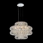 Люстра круглая с россыпью хрусталя Perfection of Diamonds варинант исполнения - 1 | Loft Concept в Брянске