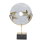 Декоративный арт-объект из мрамора Marble Ring варинант исполнения - 1 | Loft Concept в Брянске