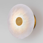 Бра светодиодный с мраморным рассеивателем латунь варинант исполнения - 2 | Loft Concept в Брянске