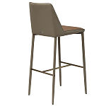 Стул барный с терракотовой обивкой из экокожи Spectacular High Chair варинант исполнения - 2 | Loft Concept в Брянске