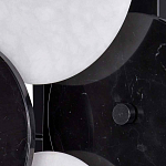 Бра светодиодное из черно-белых дисков Contrast Sample варинант исполнения - 1 | Loft Concept в Брянске