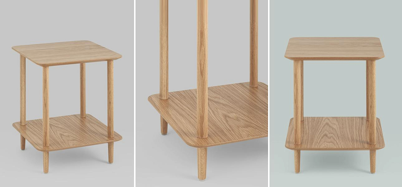Стол приставной Tree Wilhelm квадратный Стол приставной Tree Wilhelm квадратный - Loft-Concept в Брянске