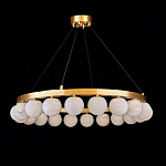 Люстра круглая с сферическими плафонами из натурального камня Phased Spheres варинант исполнения - 1 | Loft Concept в Брянске