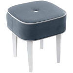 Квадратный мягкий пуф на белых ножках Winton Pouf Square варинант исполнения - 17 | Loft Concept в Брянске