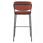 Стул барный с широкой полукруглой спинкой Chair Smooth Shapes варинант исполнения - 3 | Loft Concept в Брянске