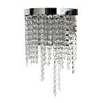 Бра Хром с каскадом сияющих кристаллов Shining Waterfall варинант исполнения - 1 | Loft Concept в Брянске