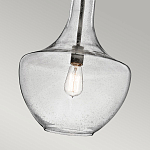 Подвесной светильник прозрачный стеклянный органической формы Kichler варинант исполнения - 5 | Loft Concept в Брянске