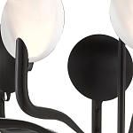 Люстра с плафонами в виде черно-белых дисков Ideal Shade Combination варинант исполнения - 1 | Loft Concept в Брянске