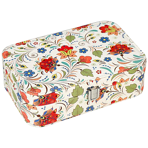 Шкатулка Multicilored Floral Pattern Jewerly Organizer Box