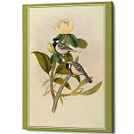 Постер на холсте с изображением птиц Blooming Birds Poster варинант исполнения - 10 | Loft Concept в Брянске