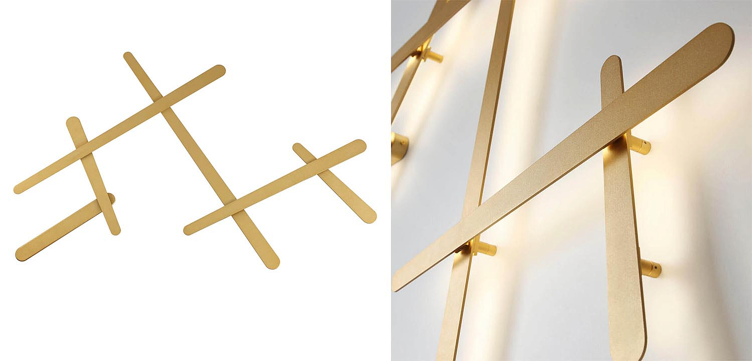 Бра Rolf Gold Labarint Lines - Loft-Concept в Брянске