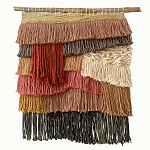 Текстильное Панно с бахромой варинант исполнения - 4 | Loft Concept в Брянске