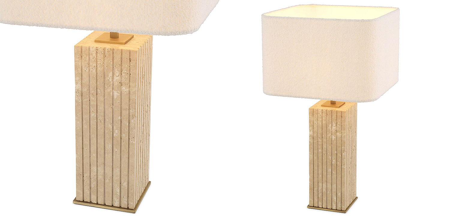 Настольная лампа Eichholtz Table Lamp Giova Square Настольная лампа Eichholtz Table Lamp Giova Square - Loft-Concept в Брянске