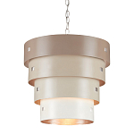 Подвесной светильник фигурный из 4-х широких колец Alternating Rings варинант исполнения - 1 | Loft Concept в Брянске