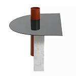 Дизайнерский журнальный стол с рельефным основанием Dutynor варинант исполнения - 1 | Loft Concept в Брянске