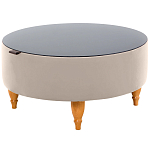 Круглый журнальный стол Garner Round Coffee Table Light варинант исполнения - 1 | Loft Concept в Брянске